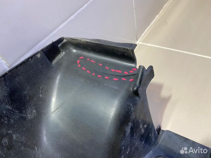 Воздуховод радиатора Porsche Cayenne 1