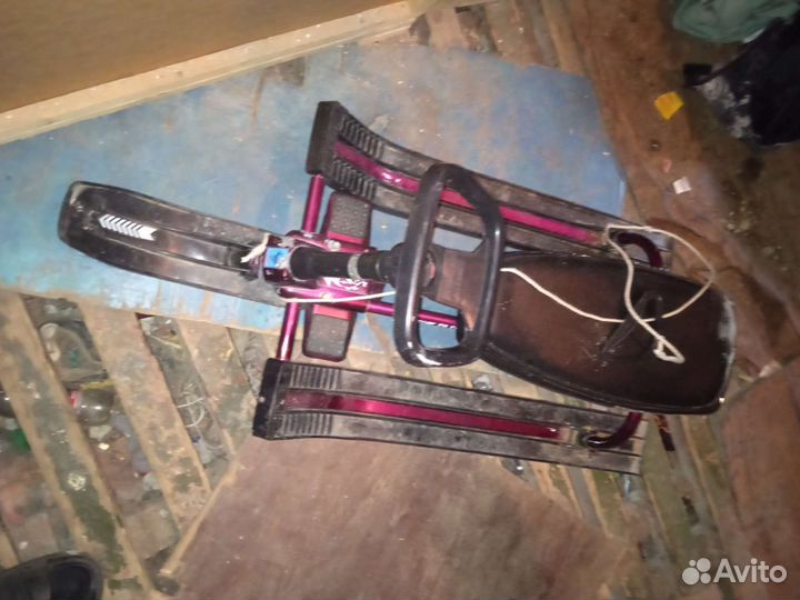 Детский снегокат бу