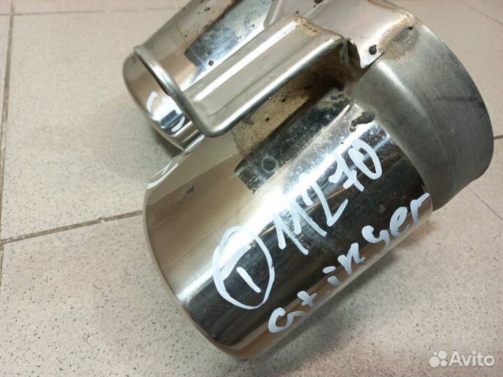 Насадка на глушитель Kia Stinger