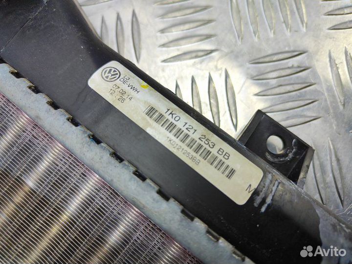 Радиатор основной Skoda Yeti 5L 1.4 caxa 122 Л.С