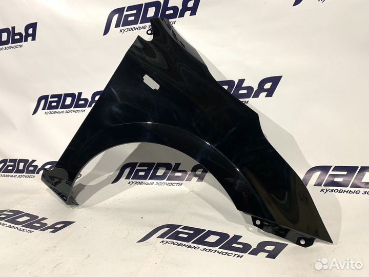 Крыло Kia Rio(17) правое Черный (MZH)