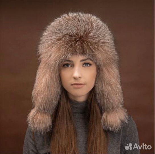 Шапка зимняя меховая женская