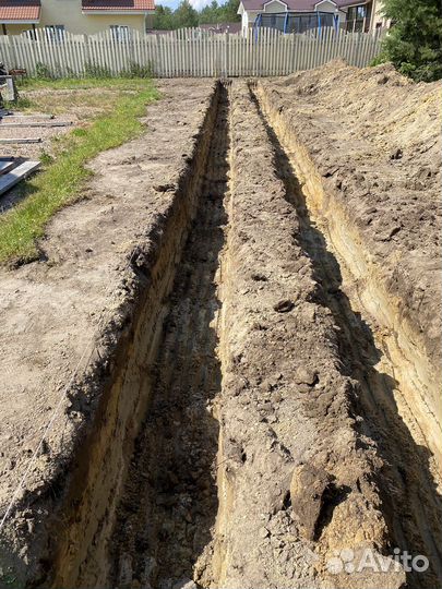 Услуги мини экскаватора, мини погрузчика