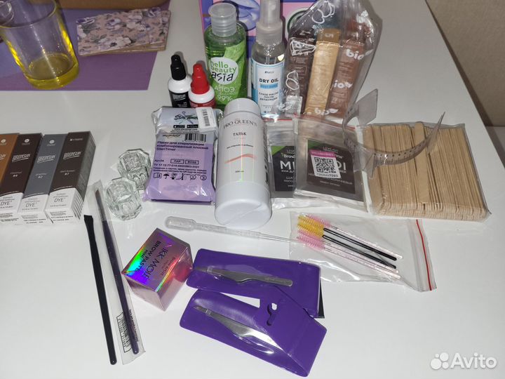 Набор косметики пакетом бу