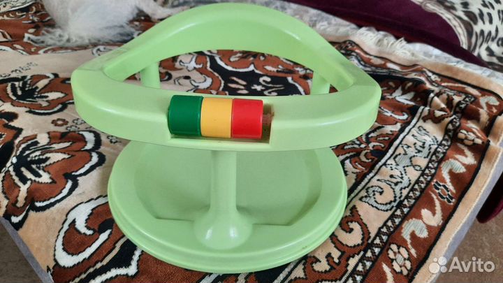 Ванночка для купания с горкой и стульчиком