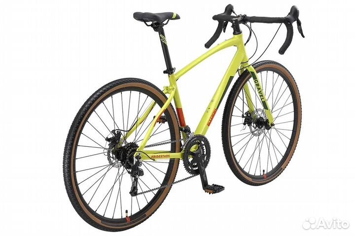 Stark Велосипед Gravel 700.3 D лимонный 2024 M