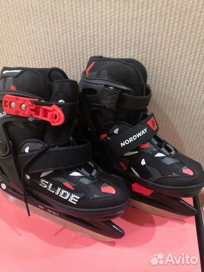 Коньки детские раздвижные