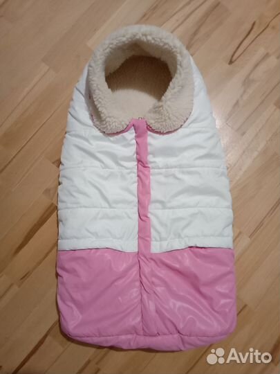 Зимний конверт в коляску