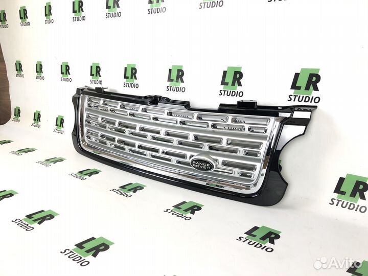 Решетка Range Rover 2010-2012 в стиле 2013 черные