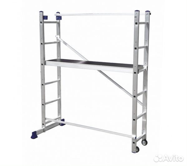 Лестница помост 3 в 1, алюминиевая