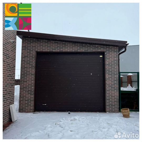 Гаражные ворота alutech