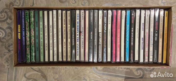 CD диски аудио