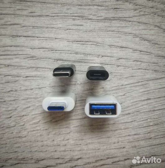 Переходник USB/micro USB на USB Type-C/micro USB