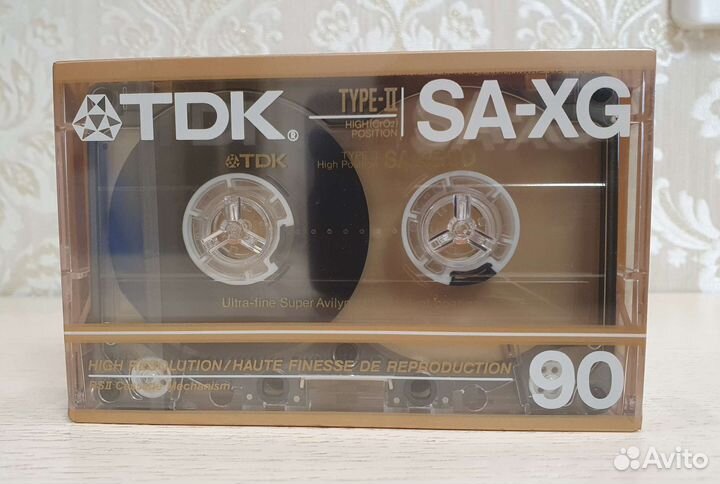 Аудиокассета TDK SA-XG 90