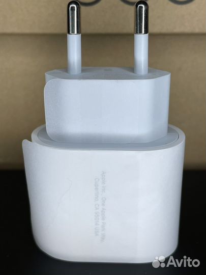 Быстрая зарядка на iPhone оригинал