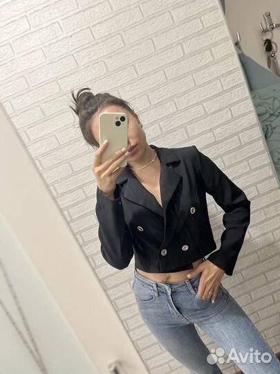 Укороченный пиджак