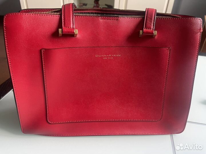 Сумка женская натуральная кожа dkny