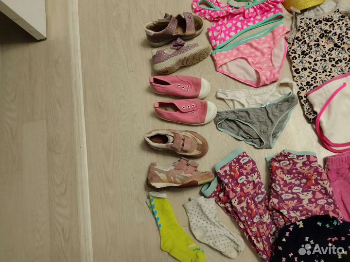 Пакет вещей на девочку 116 см