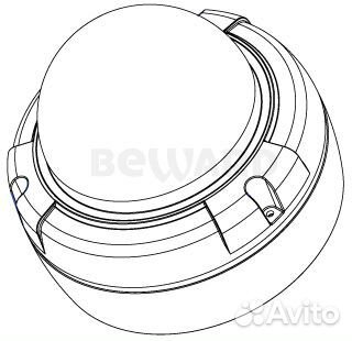 Beward B1510DV купольная ip-камера