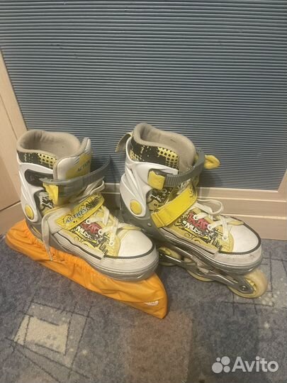 Кеды-ролики детские