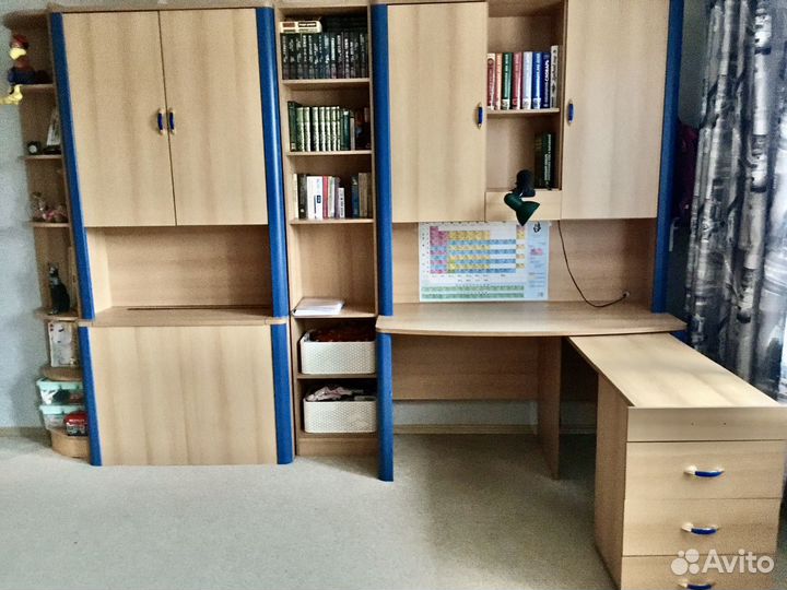 Жилая комната для школьника