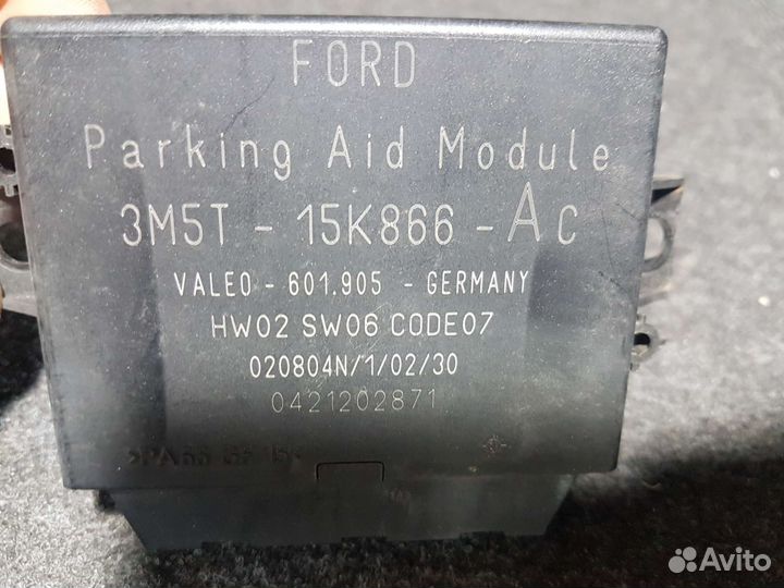 Блок парктроника ford C-MAX