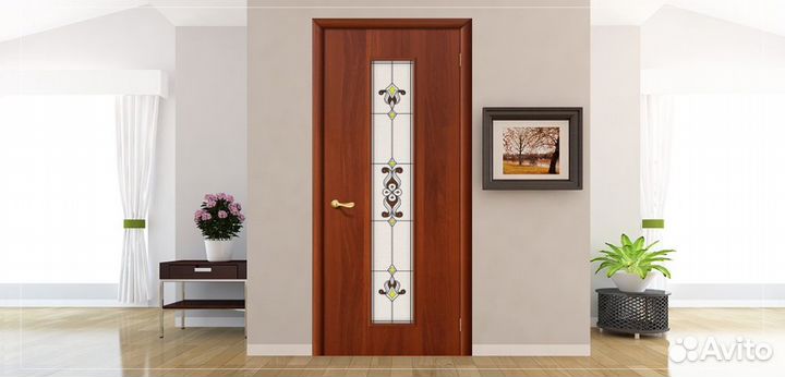 Двери межкомнатные 23Х.Финиш Флекс.Л-11(Итал Орех)