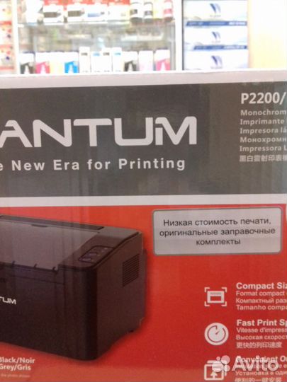 Принтер лазерный Pantum P2207