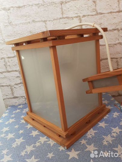 Светильник подвесной в японском стиле