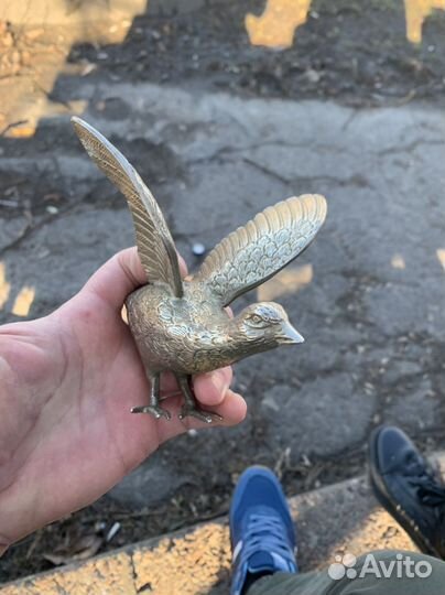 Каминная статуэтка фазан