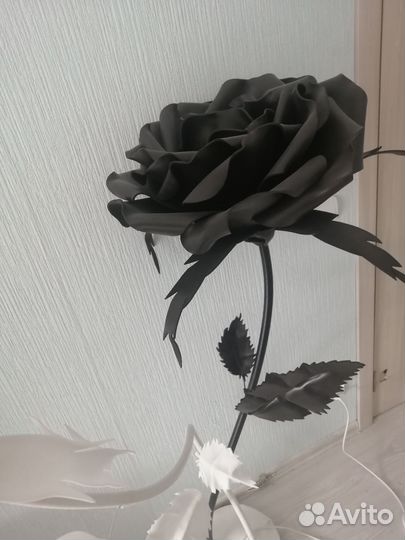 Светильник роза из изолона