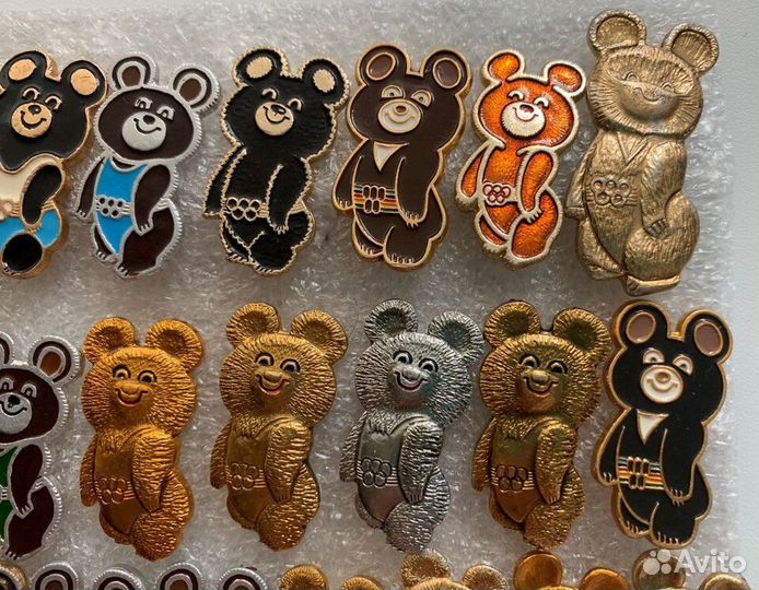 Мишки Олимпиада-80 Много Разные СССР