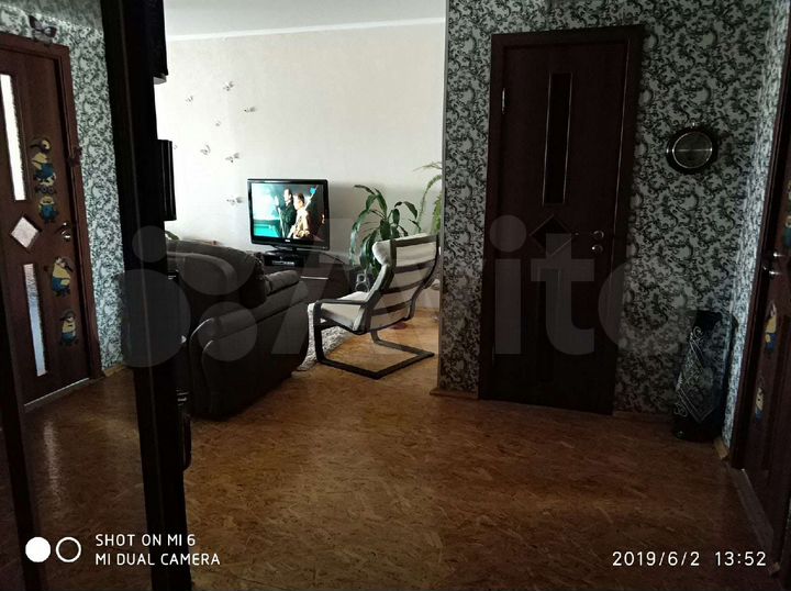 3-к. квартира, 72 м², 1/2 эт.