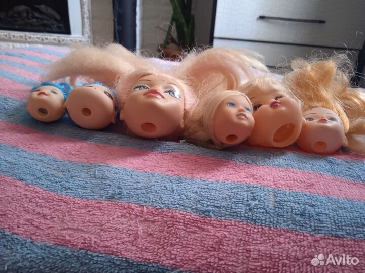Головы и тела куклы Барби