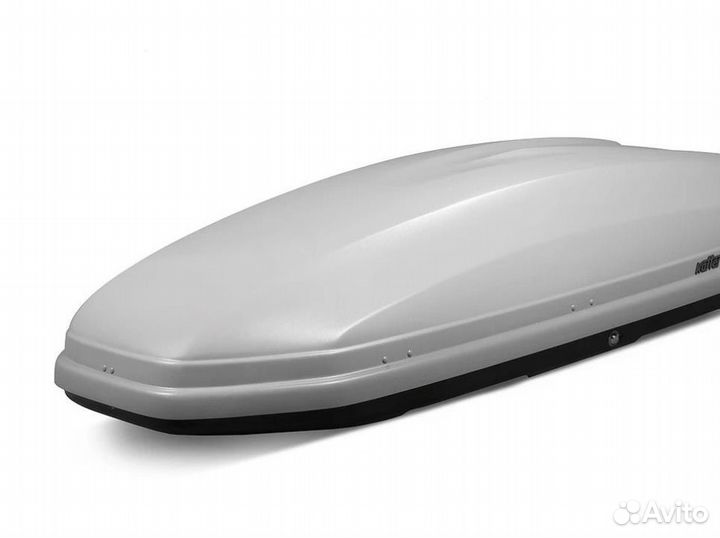 Автобокс 480 л. Коффер серый мат. (195х82х45см.)