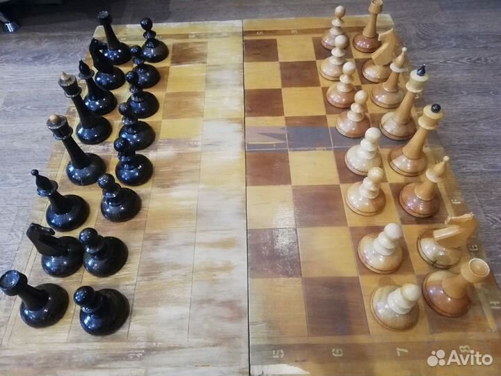 Огромные шахматы из СССР