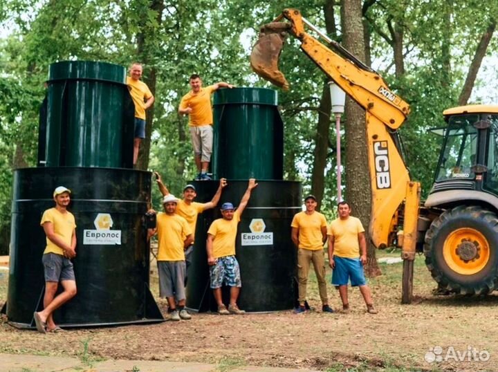 Установка септика под ключ