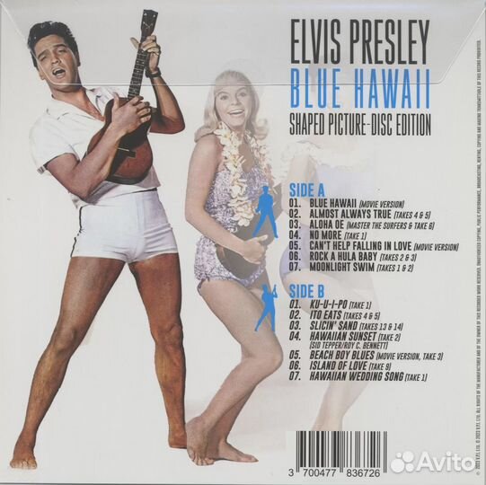 Elvis Presley Blue Hawaii (Limited) (Picture) (LP)