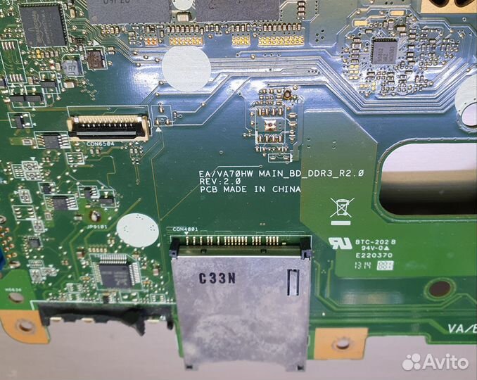 Материнская плата EA/VA70HW Rev:2.0