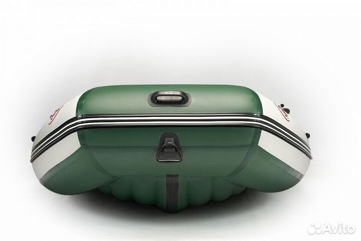 Лодка mishimo (Мишимо) lite 350, бело-зеленая