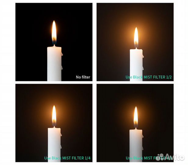 Светофильтр 7artisans Black Mist 1/4 55 mm