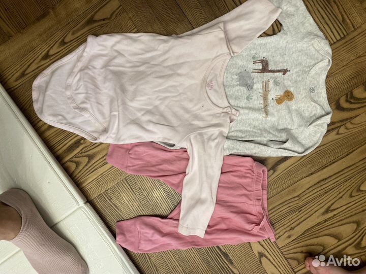 Пакет вещей для девочки 9-12 мес