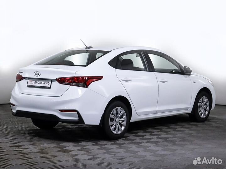 Hyundai Solaris 1.4 AT, 2018, 25 500 км