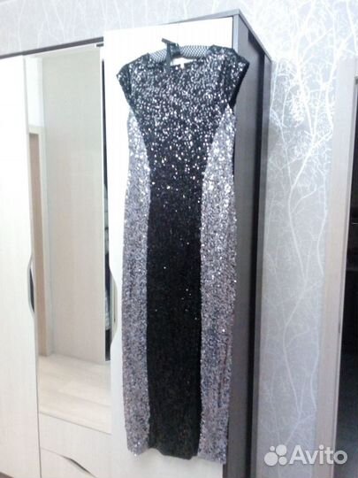Платье вечернее (Германия), паетки