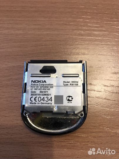 Nokia 8800 sirocco элементы корпуса