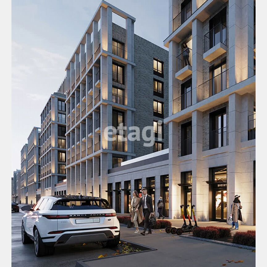 3-к. квартира, 93,2 м², 7/10 эт.