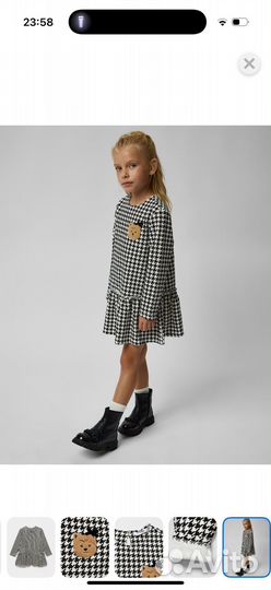 Платье для девочки 86