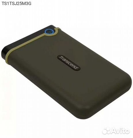 Внешний диск HDD Transcend StoreJet 25H3 1TB 2.5