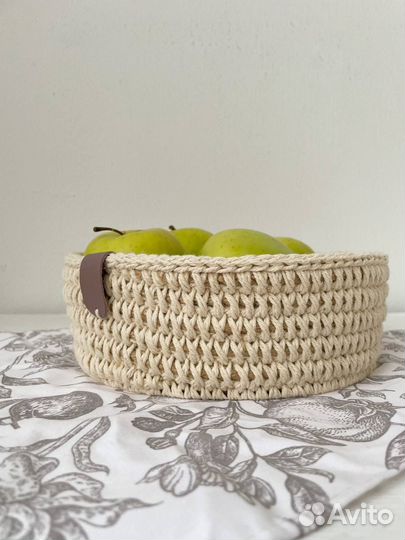 Корзинка из джута