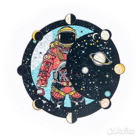 Деревянный пазл Космическая История (M/184) (Chapa